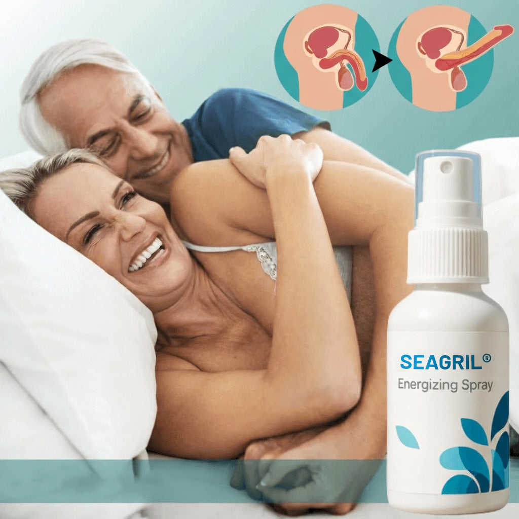 SEAGRIL® Seaweed Erection Spray | Rock-Hard Erections in Just 43 Seconds!
