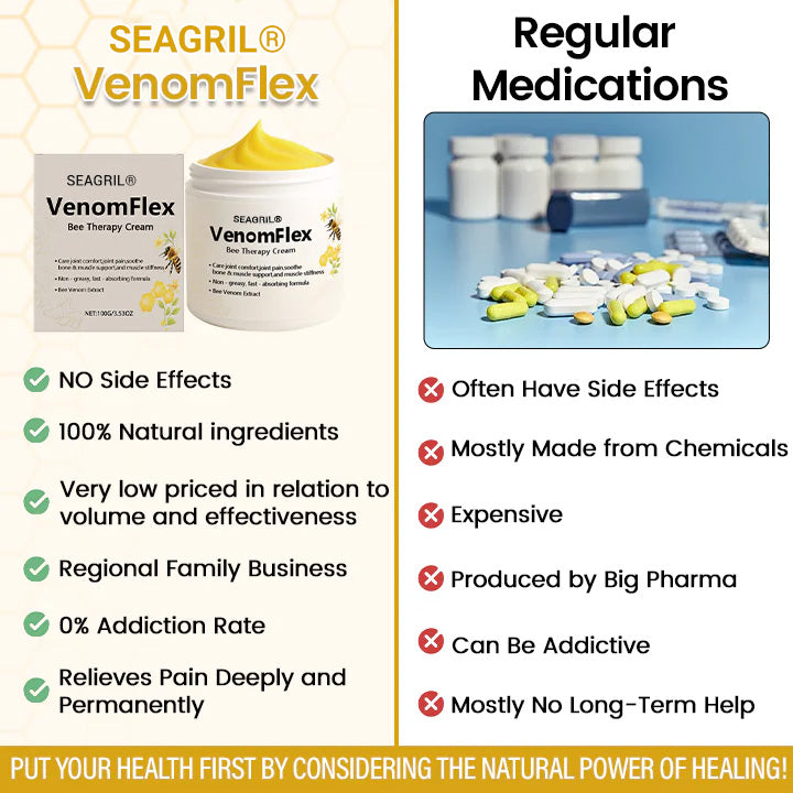 SEAGRIL® VenomFlex Bee Therapy Cream