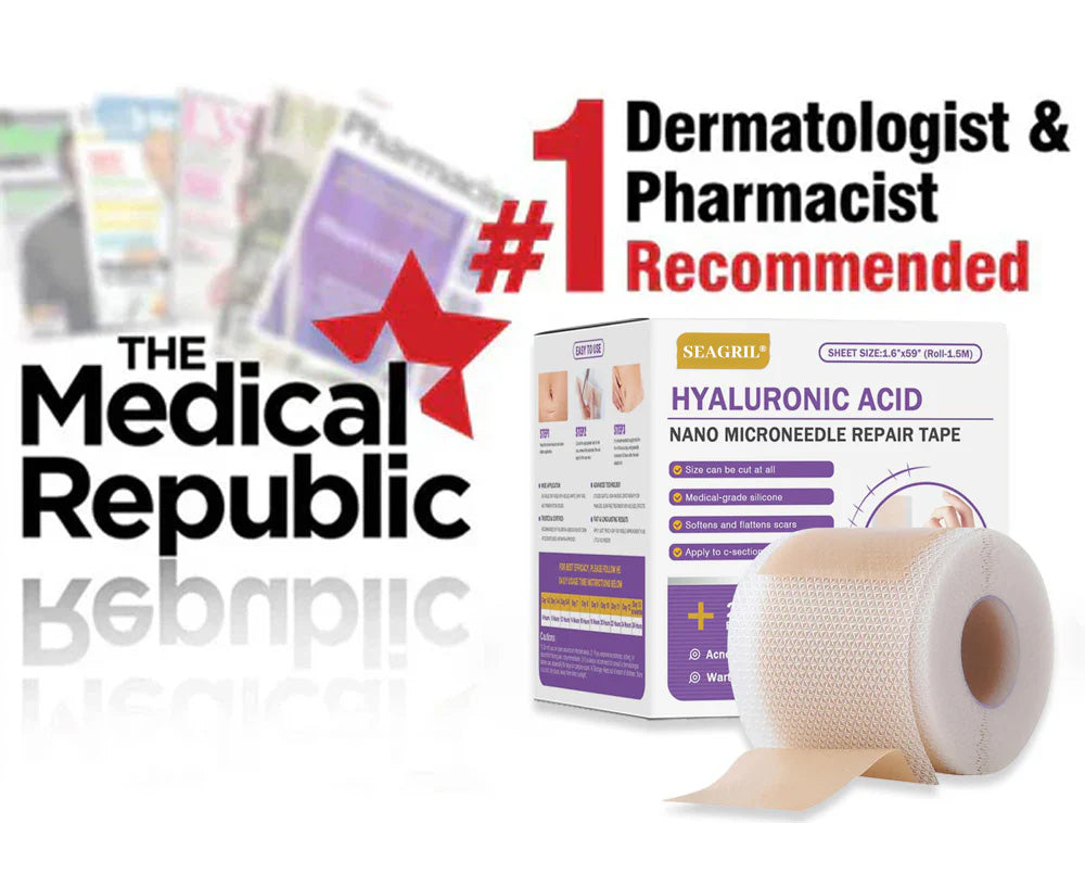 ✨ SEAGRIL® Official – Clinically Proven Scar & Skin Repair Tape Fade old scars, restore smoothness, and rebuild confidence — trusted by dermatologists.